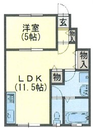 アンダンテ加古川本町の物件間取画像